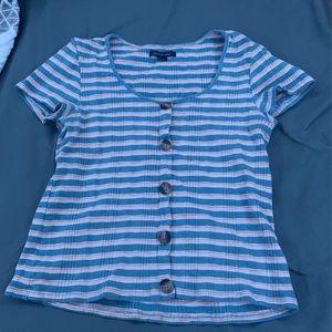 american eagle button up shirt